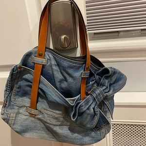 Red Valentino Denim Handbag